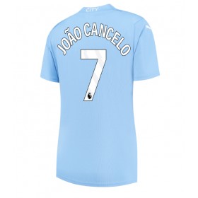 Damen Fußballbekleidung Manchester City Joao Cancelo #7 Heimtrikot 2023-24 Kurzarm